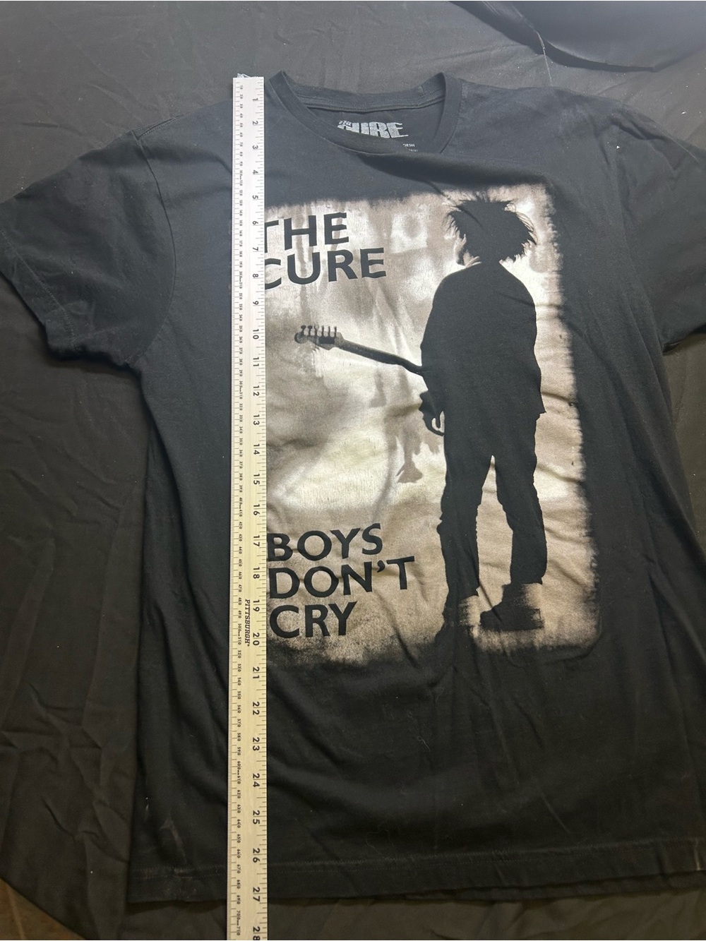The Cure Boys Don't Cry Black Graphic T-Shirt (M) - Picture 5 of 6
